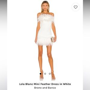 Bronx and Banco white dress